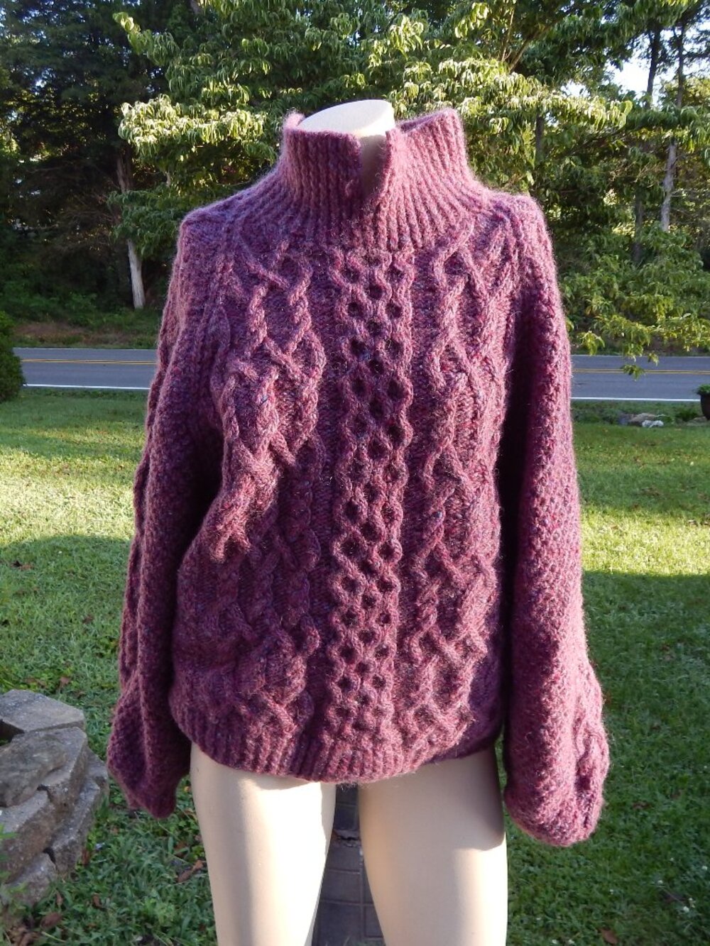 Arans by Kilkenny Wool Sweater Womens Size XL Made in Ireland